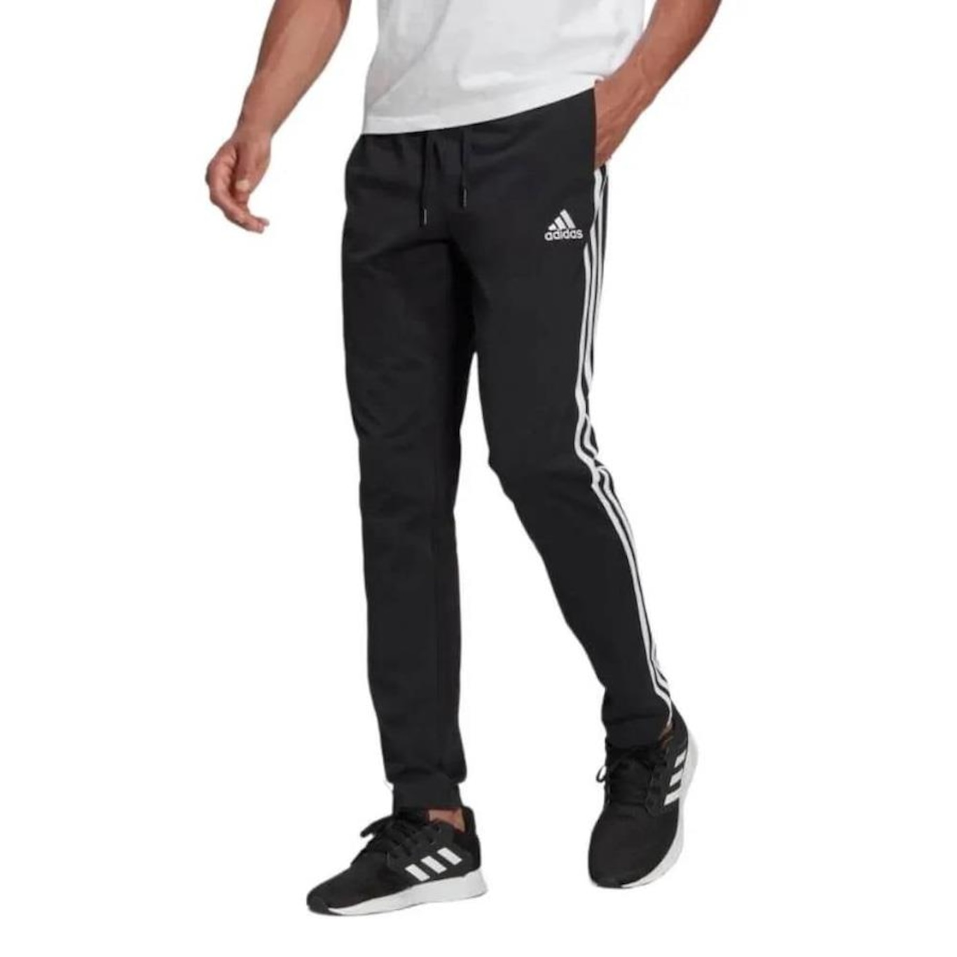 Calça adidas Essential 3 Stripes - Masculina - Foto 2