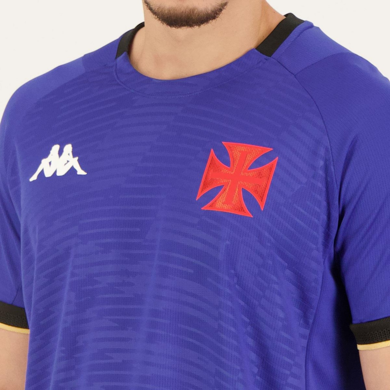 Camisa do Vasco Goleiro 2023 Kappa - Masculina - Foto 4