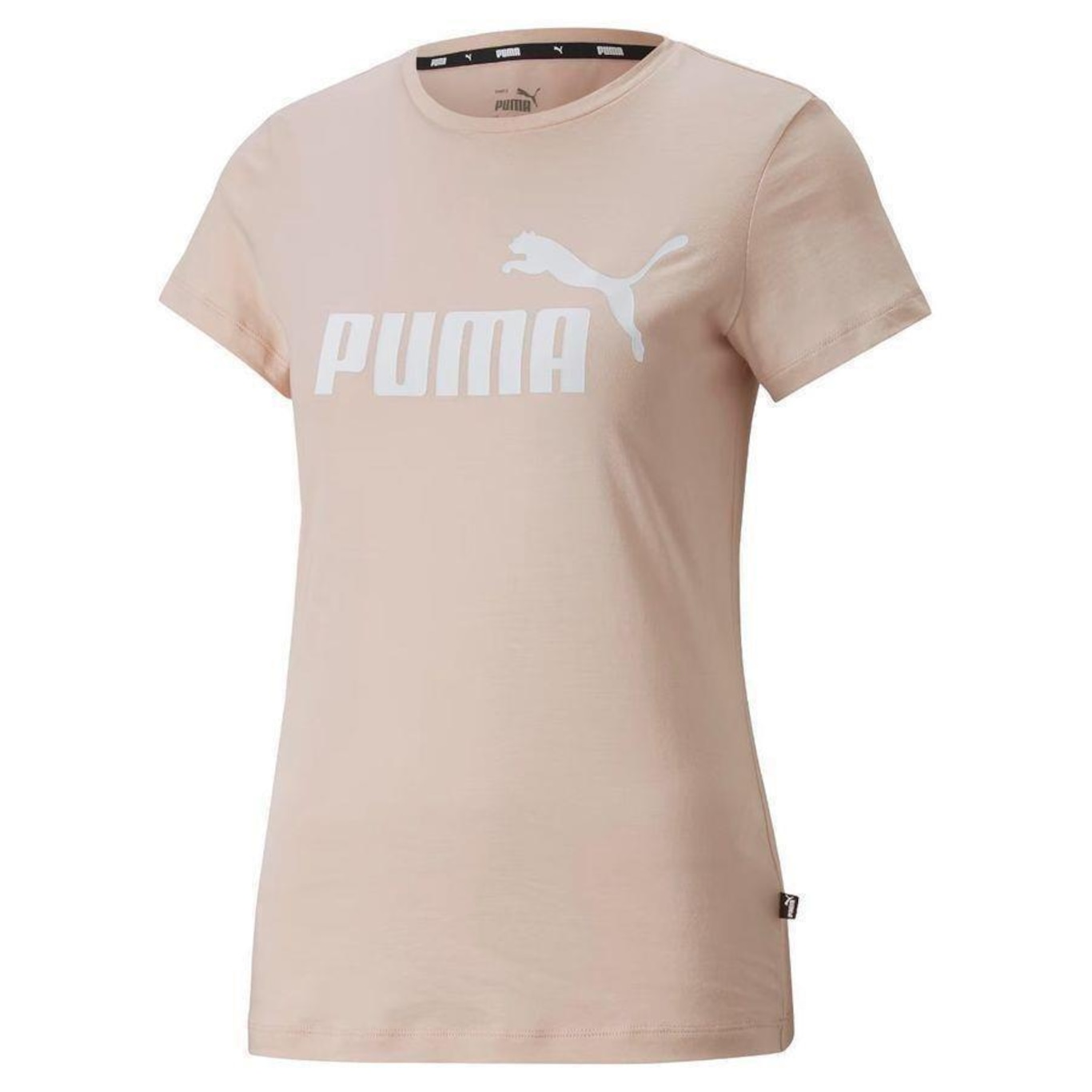 Camiseta Puma Essentials Logo - Feminina - Foto 1