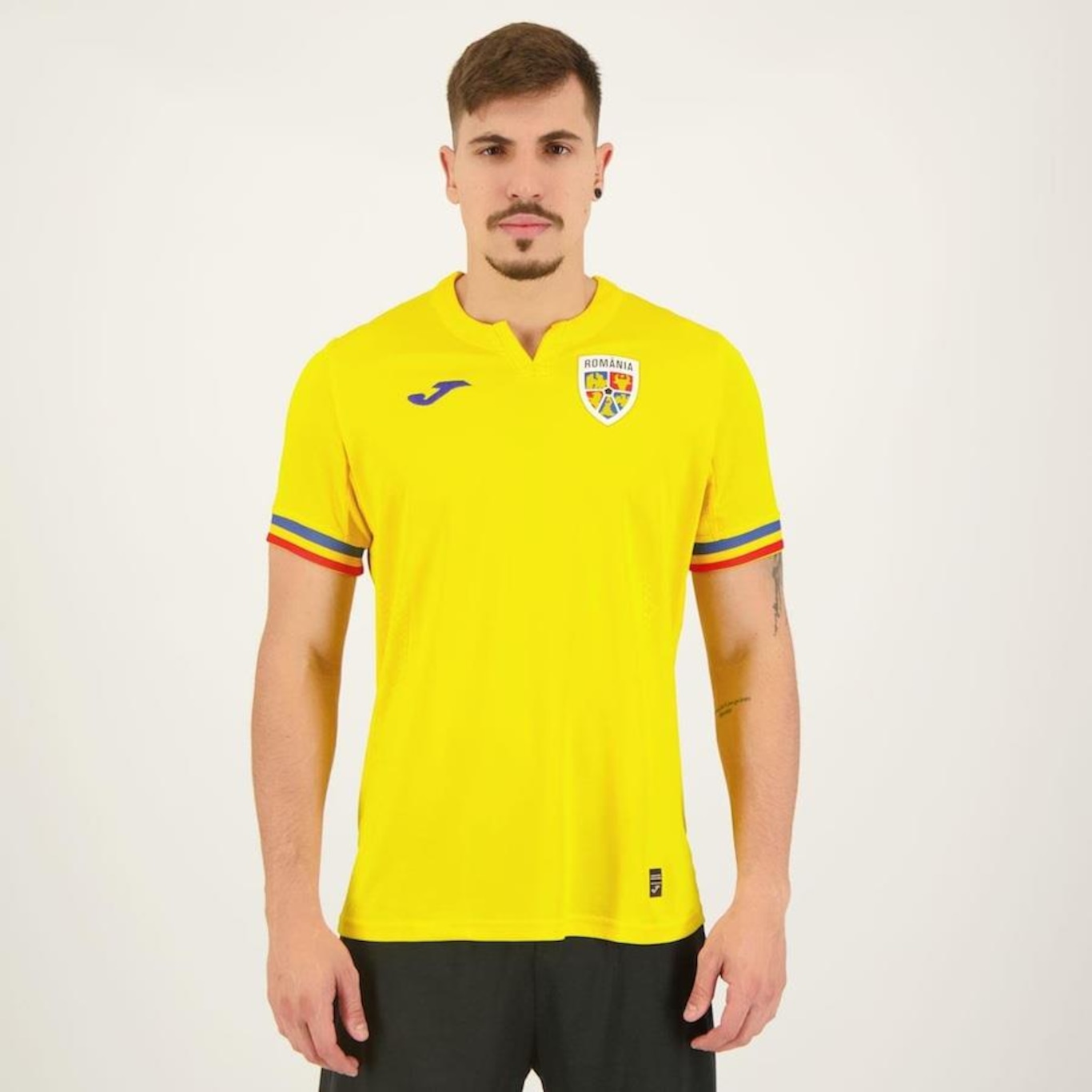 Camisa Romênia Home 2024 Joma - Masculina - Foto 1