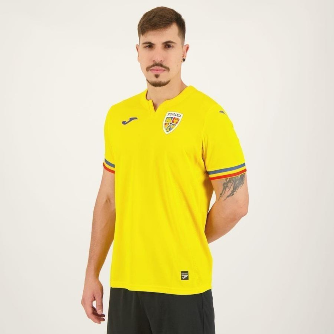 Camisa Romênia Home 2024 Joma - Masculina - Foto 2