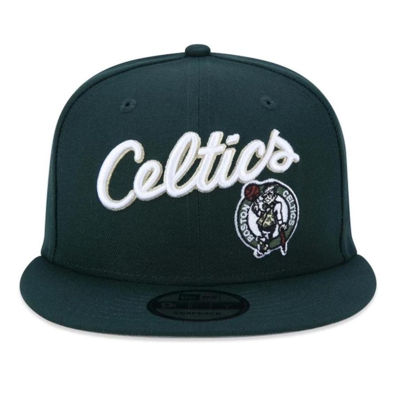 Boné New Era 950 Boston Celtics City Edition - Snapback - Adulto - Foto 3