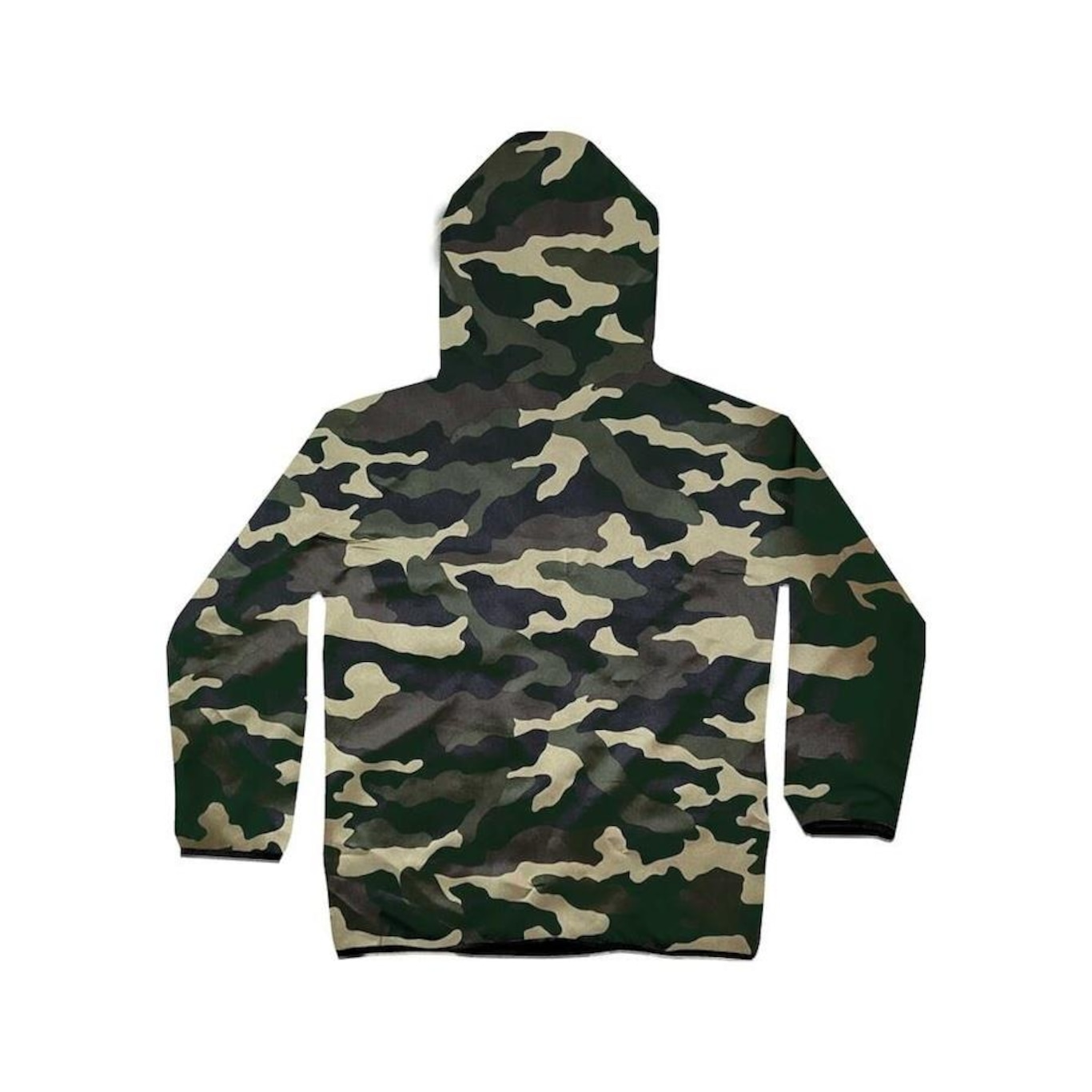 Jaqueta Corta Vento Wss Light Camuflado Diamond - Infantil - Foto 3