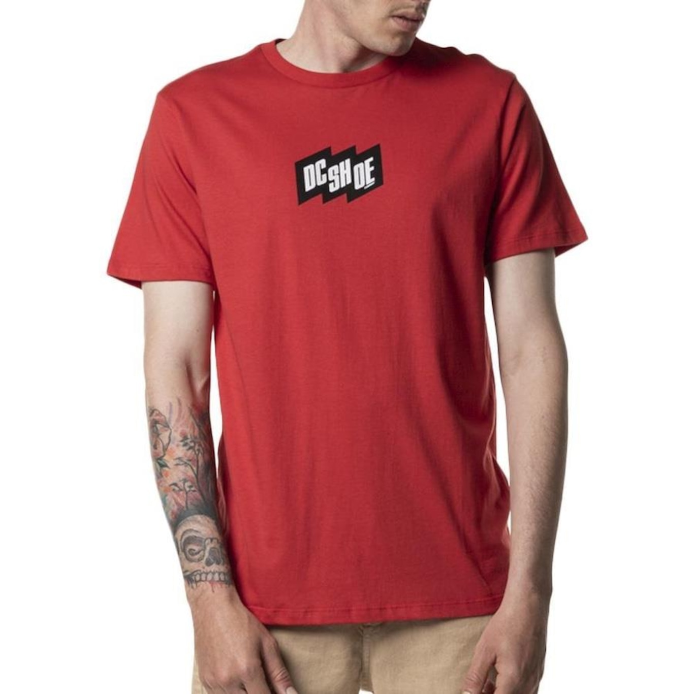 Camiseta Dc Shoes Flag Sm24 - Masculina - Foto 1