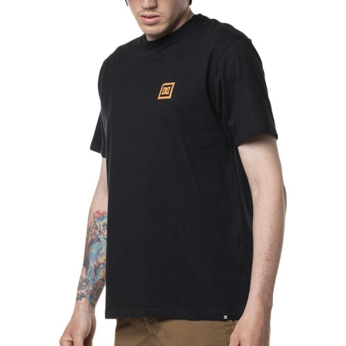 Camiseta Dc Shoes Mini Square Stripe Sm24 - Masculina - Foto 4