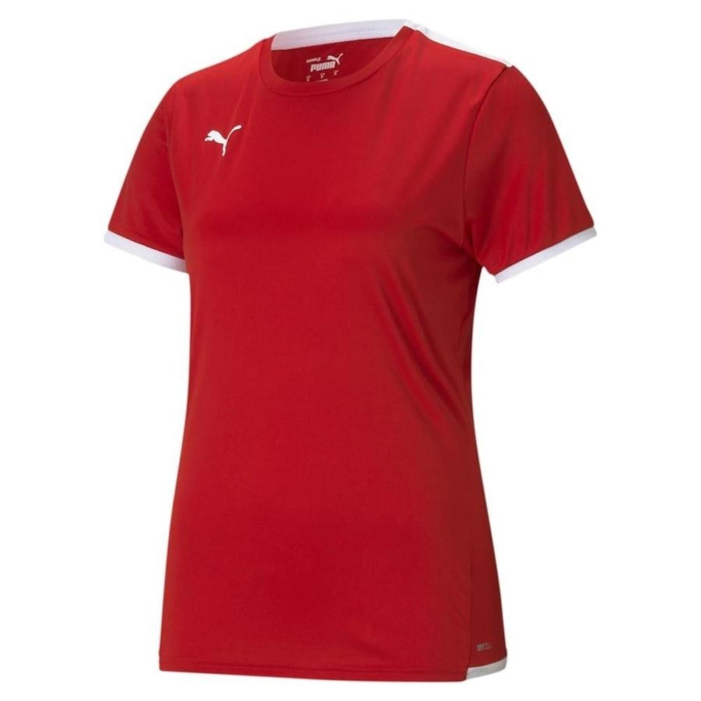 Camiseta Puma Manga Curta Teamliga Jersey - Feminina - Foto 1