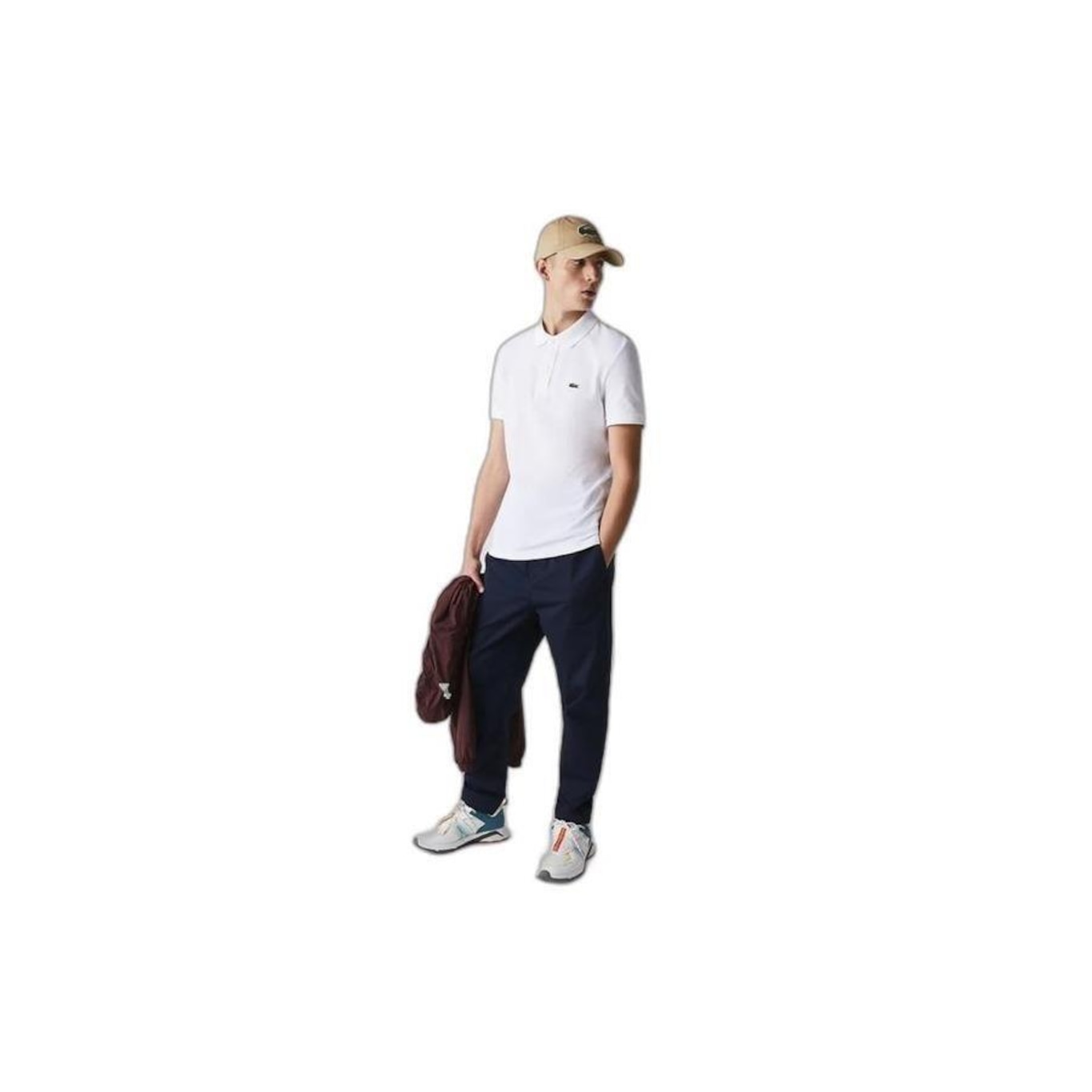 Camiseta Polo Lacoste Basic - Masculina - Foto 1