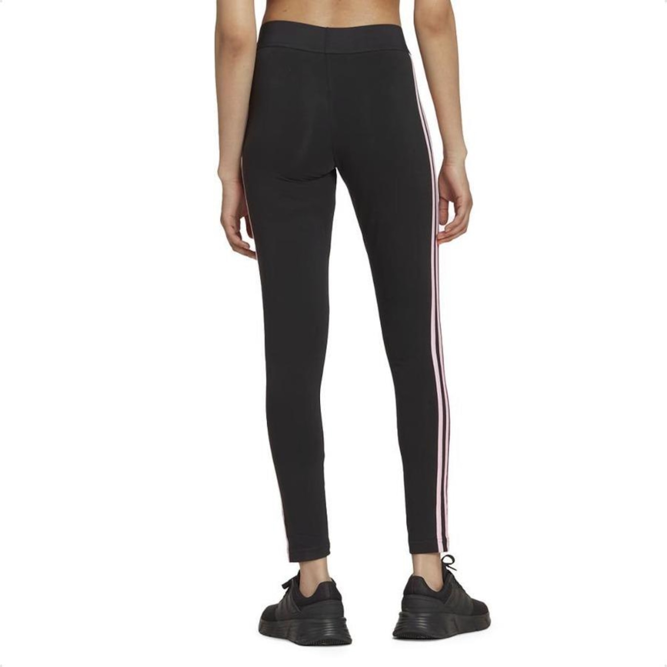 Calça Legging Feminina adidas 3 Listras - Foto 2