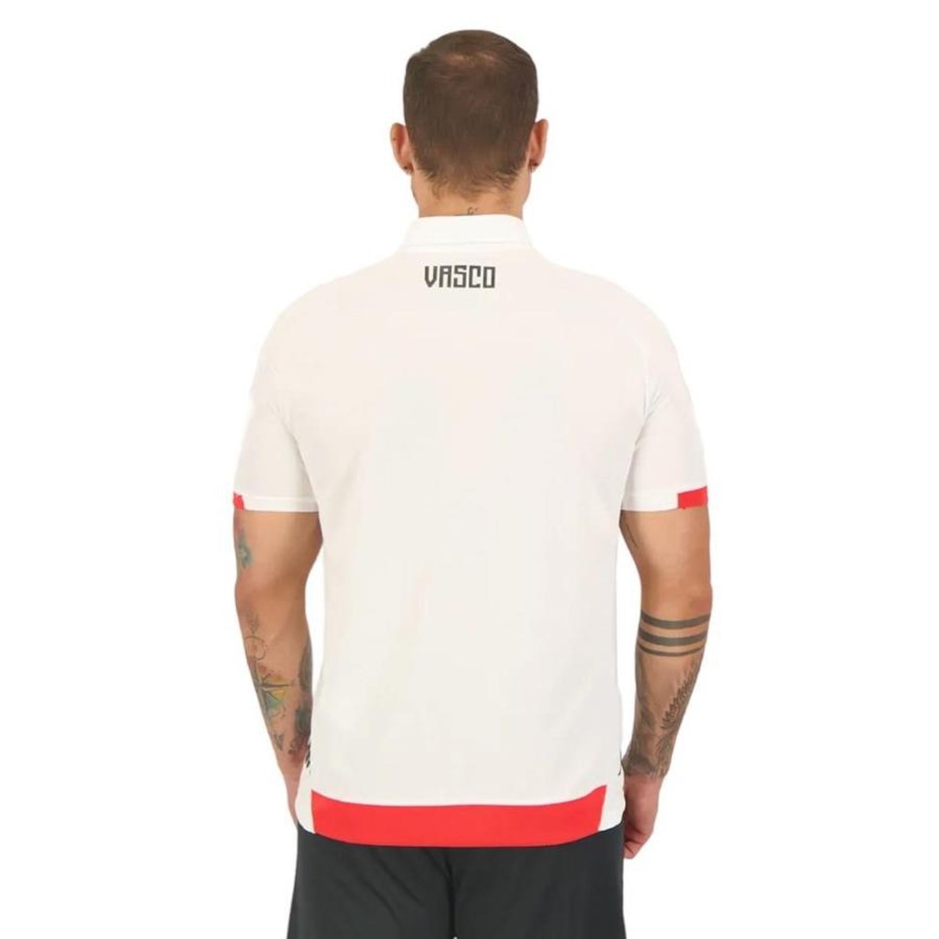 Camisa Polo Kappa Vasco Concentração 2023/24 - Masculina - Foto 2