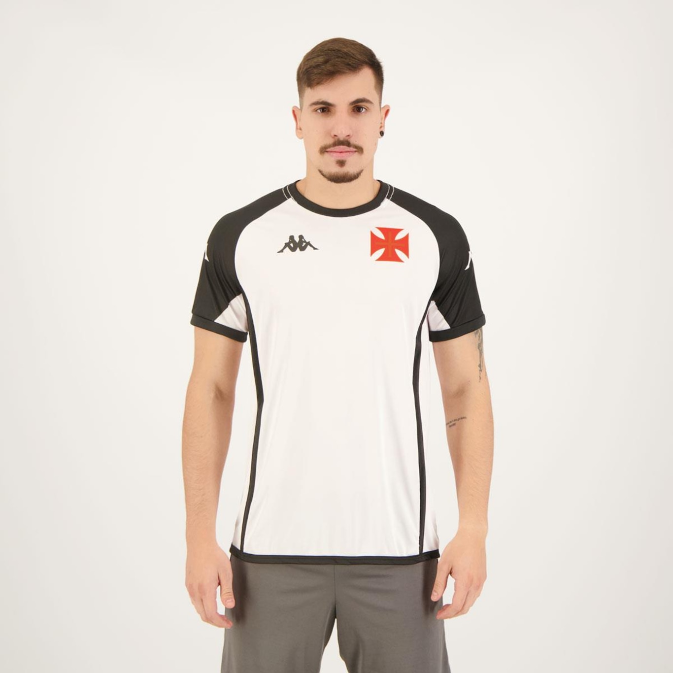 Camisa do Vasco da Gama 23 Kappa Masculina Supporter - Foto 1