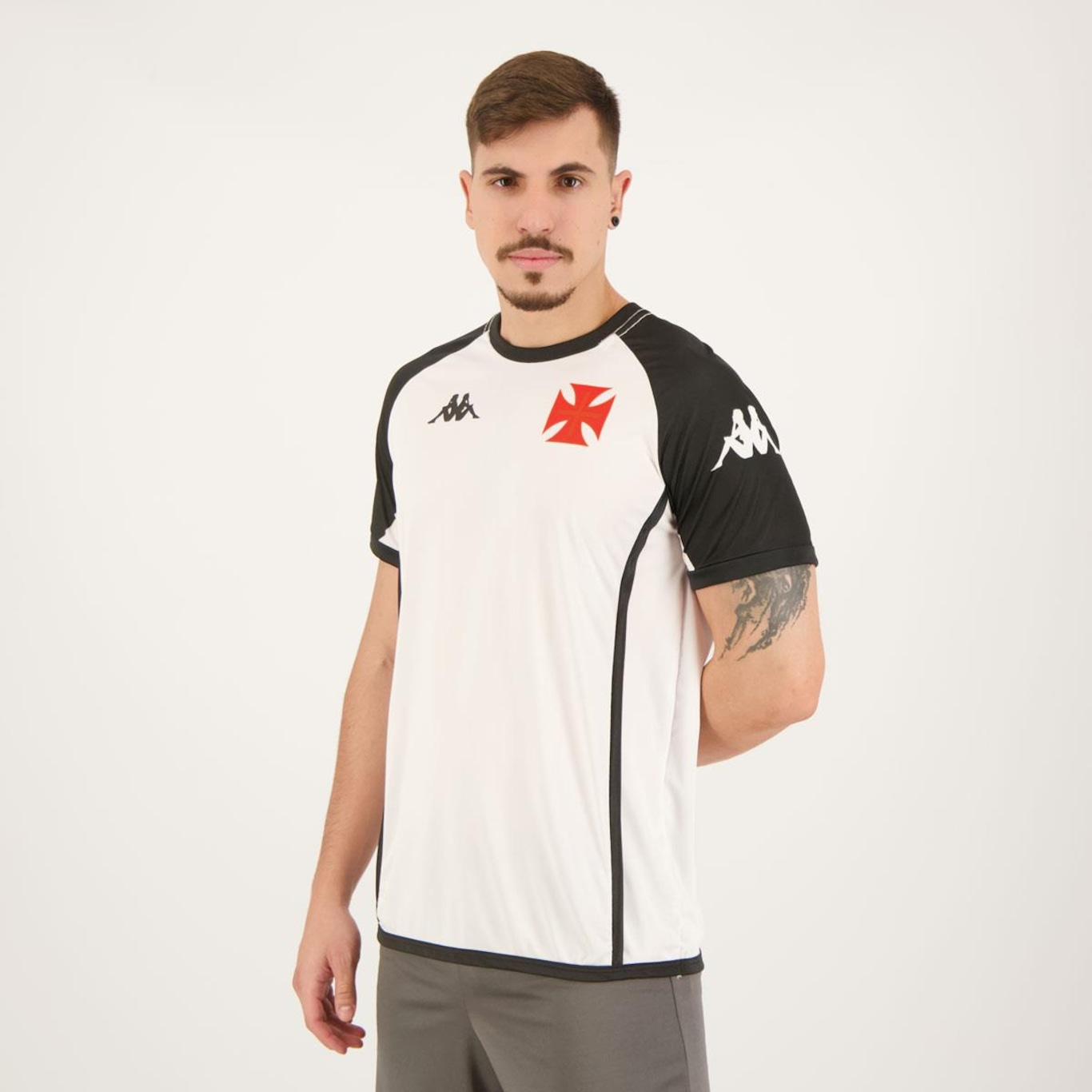 Camisa do Vasco da Gama 23 Kappa Masculina Supporter - Foto 2