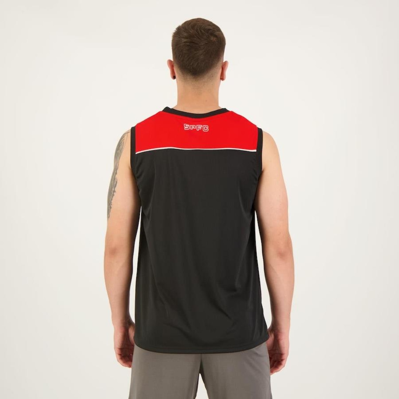 Camiseta Regata do São Paulo Braziline University - Masculina - Foto 2