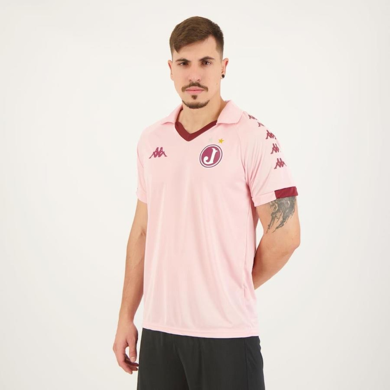 Camisa Polo Juventus Da Mooca Supporter Kappa - Masculina - Foto 2