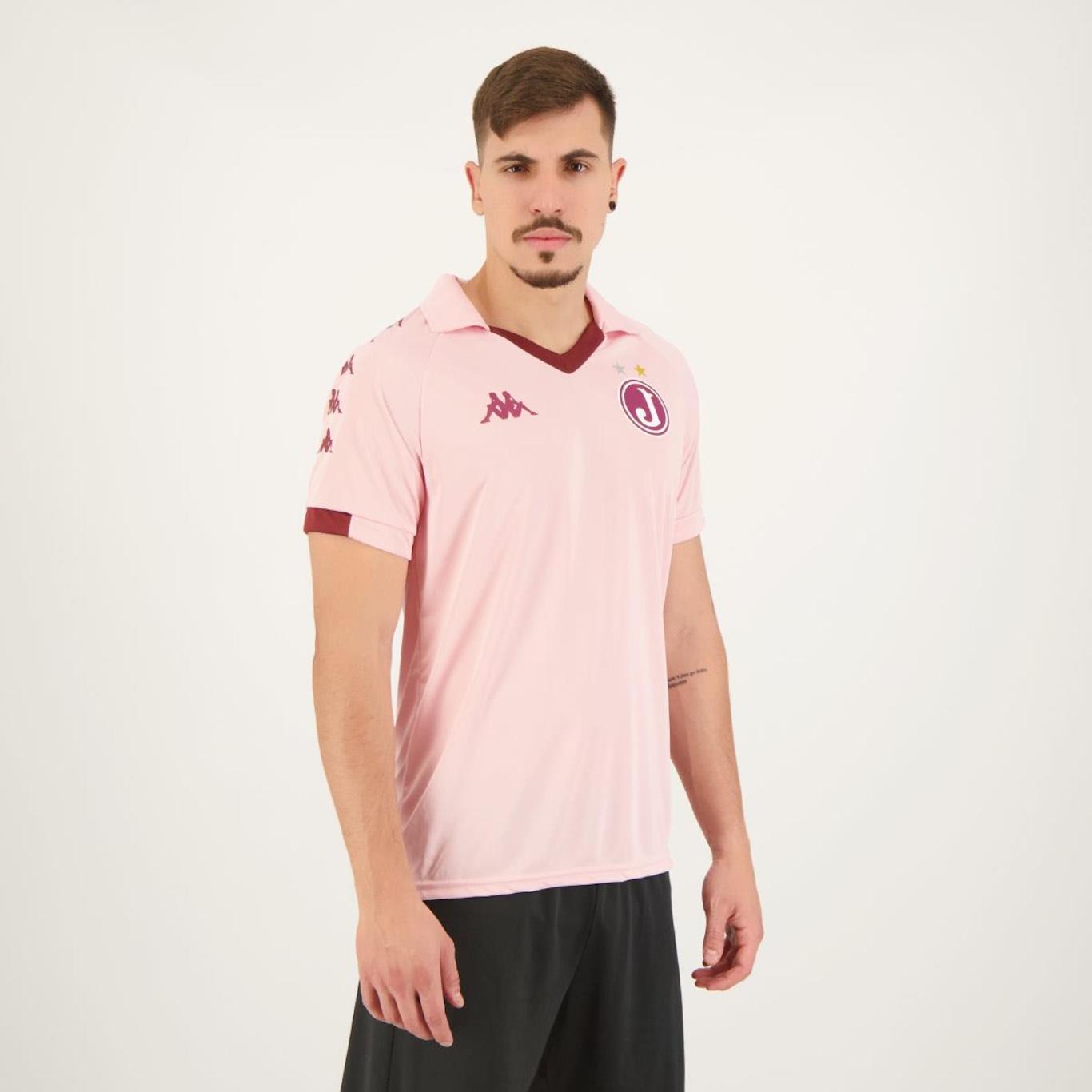 Camisa Polo Juventus Da Mooca Supporter Kappa - Masculina - Foto 5