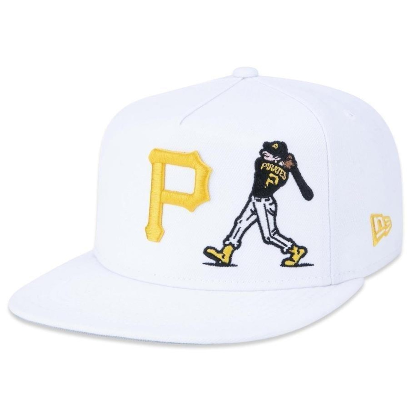 Boné Aba Reta New Era The Golfer Mlb Pittsburgh Pirates Freestyle - Snapback - Adulto - Foto 1