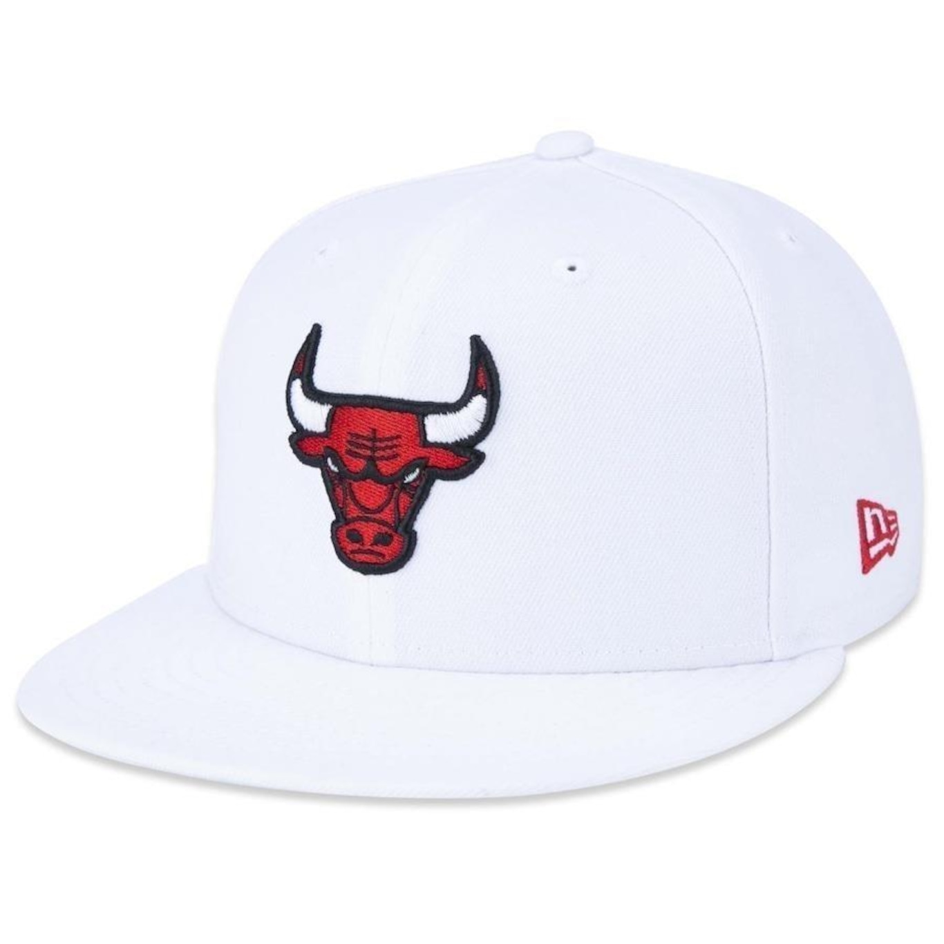 Boné Aba Reta New Era 59Fifty Fitted Nba Chicago Bulls Core - Fechado - Adulto - Foto 1