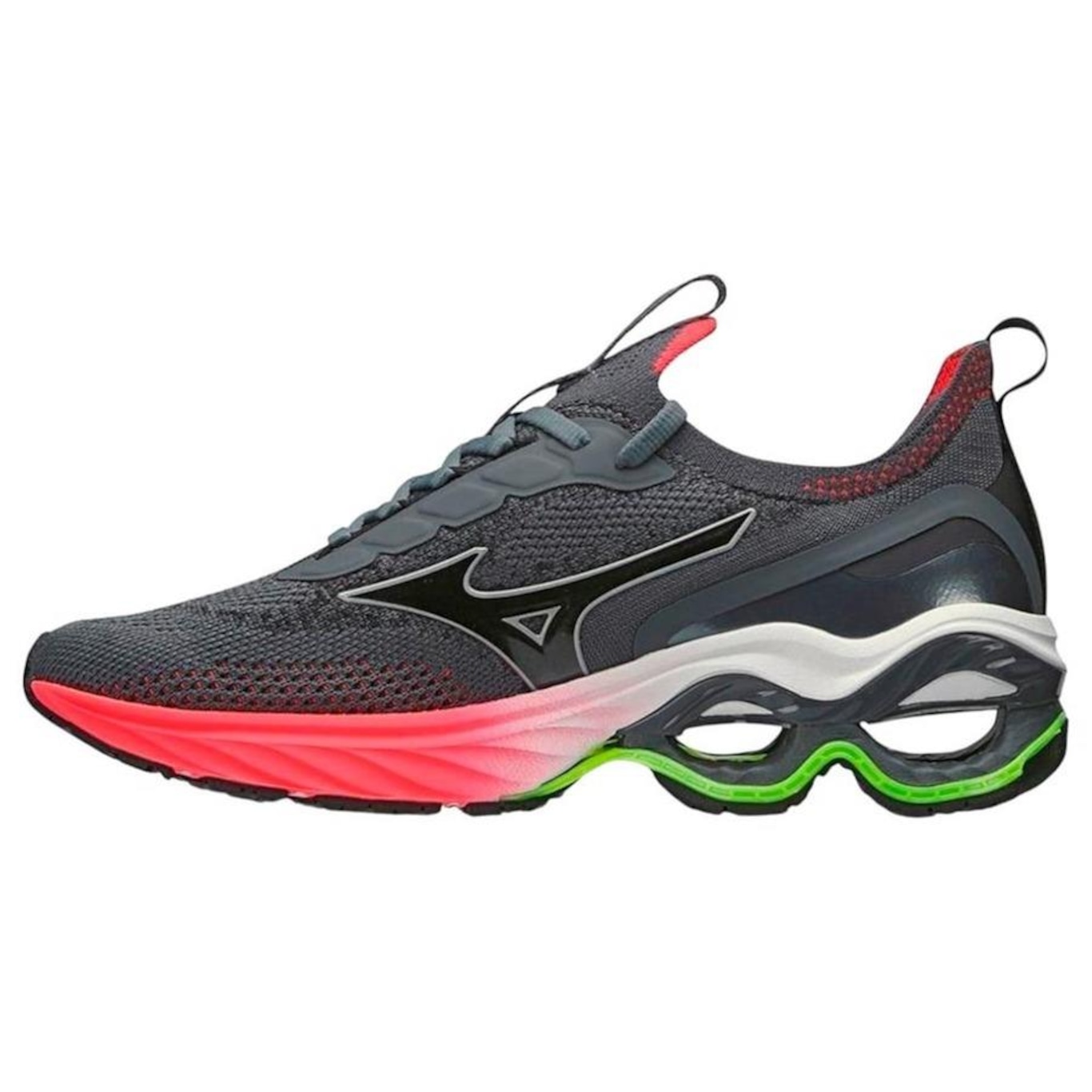 Kit Tênis Mizuno Wave Invictus 4 + Meia - Feminino - Foto 2