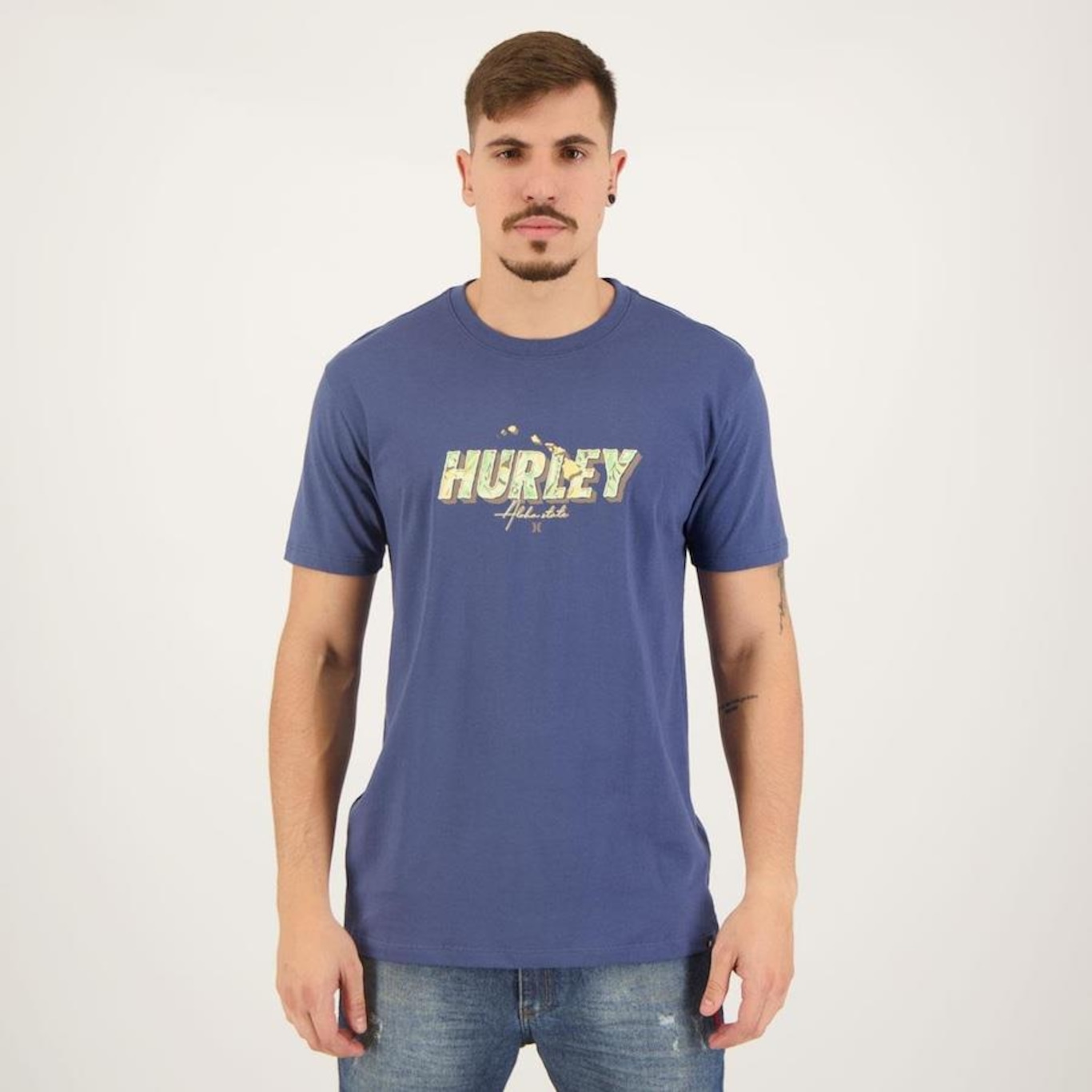 Camiseta Hurley Aloha - Masculina - Foto 1