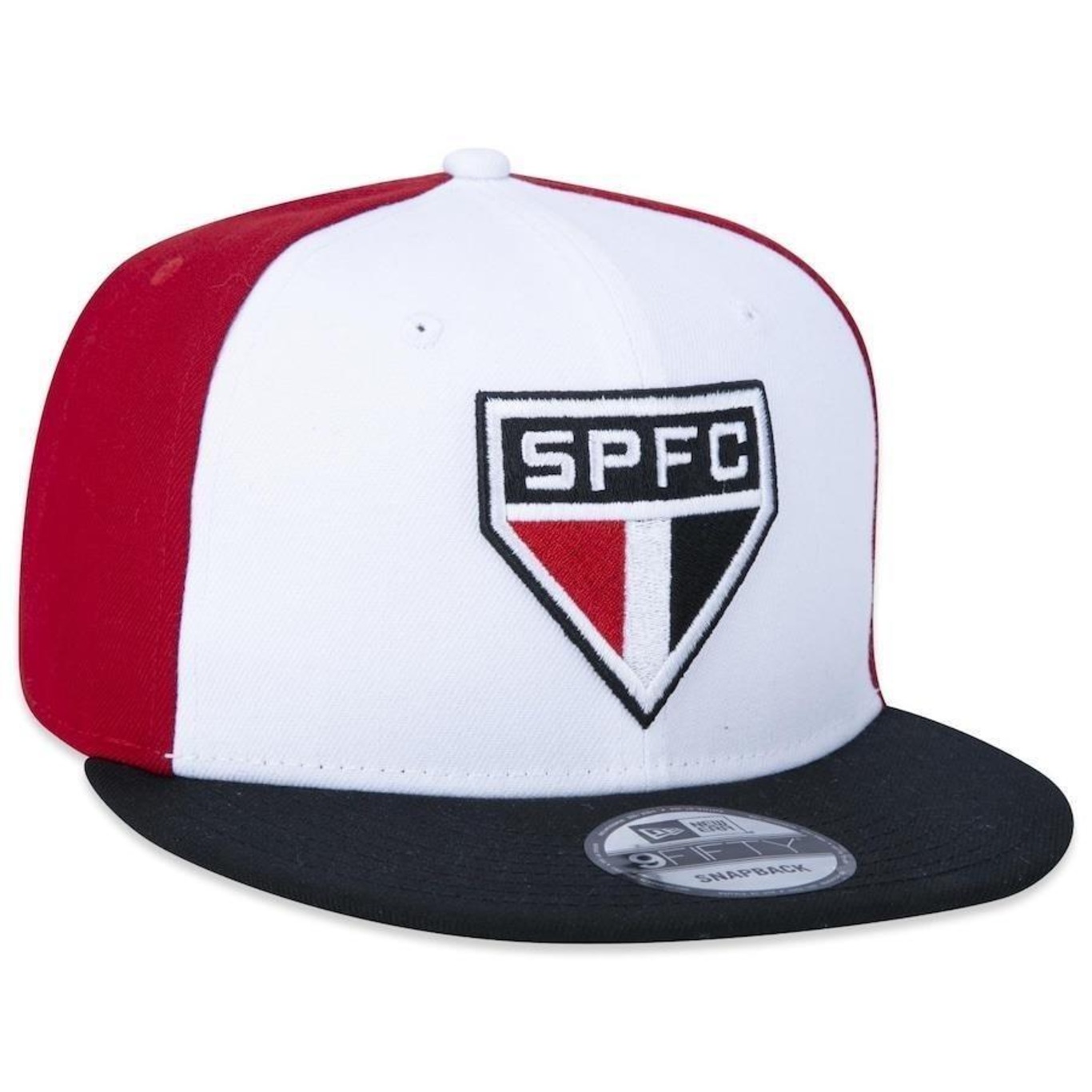 Boné Aba Reta New Era 9Fifty Futebol São Paulo - Snapback - Adulto - Foto 3