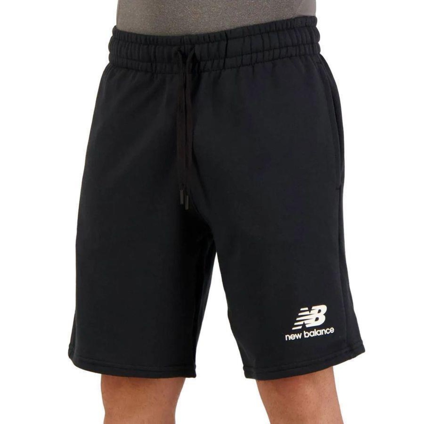 Bermuda New Balance Essentials Basic - Masculina - Foto 4