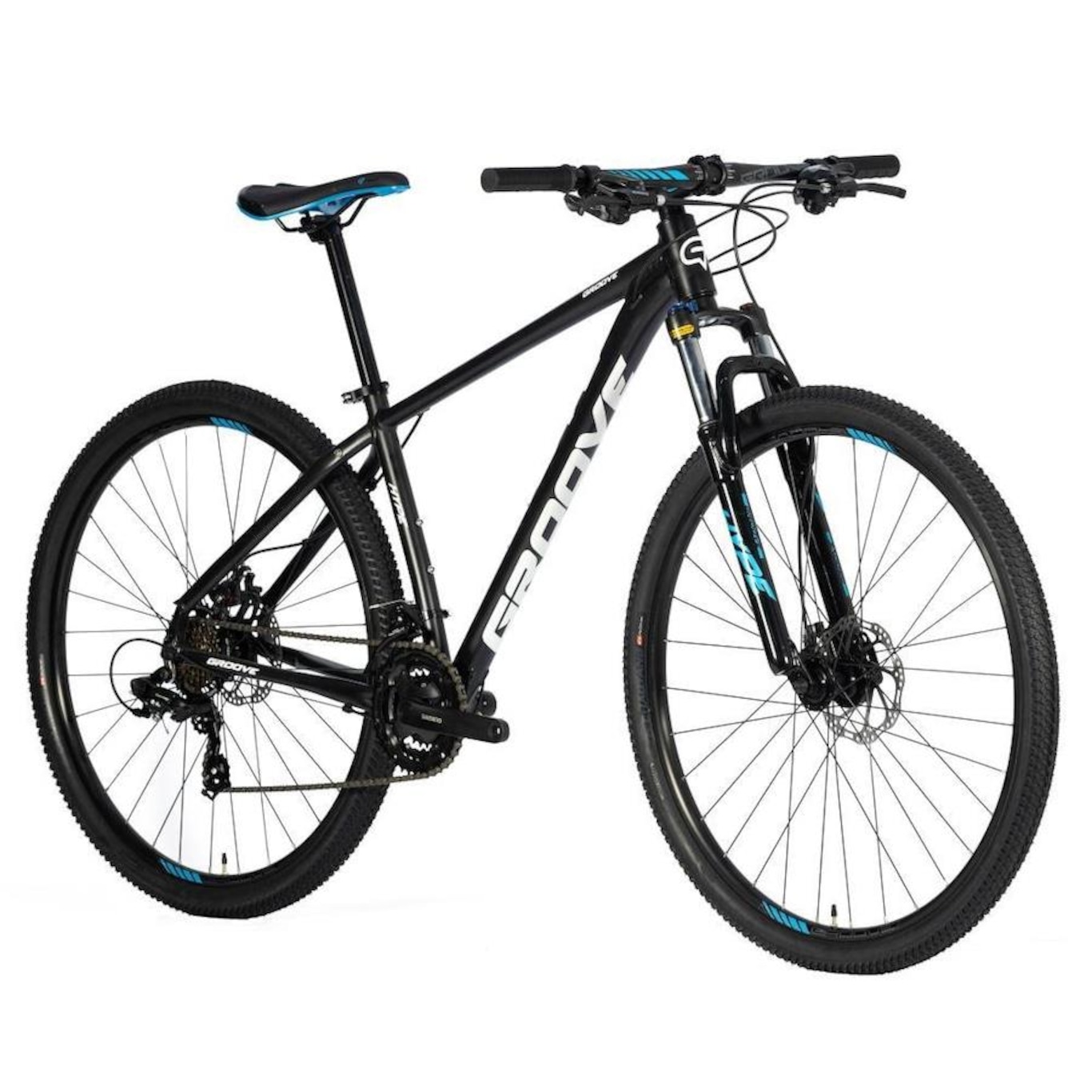 Bicicleta Groove Hype 10 Md Aro 29 Freio a Disco Câmbio Shimano Quadro 20.5 21V - Masculina - Foto 2