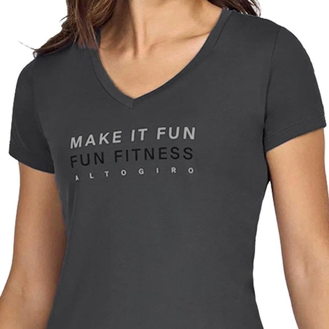 Camiseta Alto Giro Make It Fun - Feminina - Foto 4