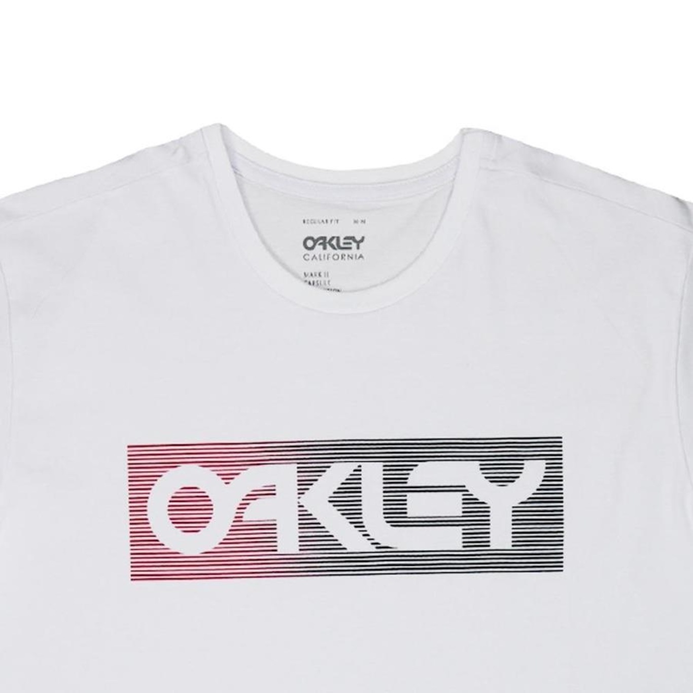 Camiseta Oakley B1B Lines Graphic Masculina - Preto