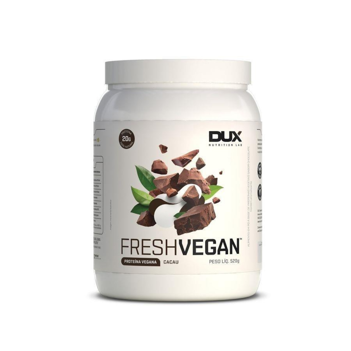 Freshvegan Dux Nutrition Cacau - 520G - Foto 4