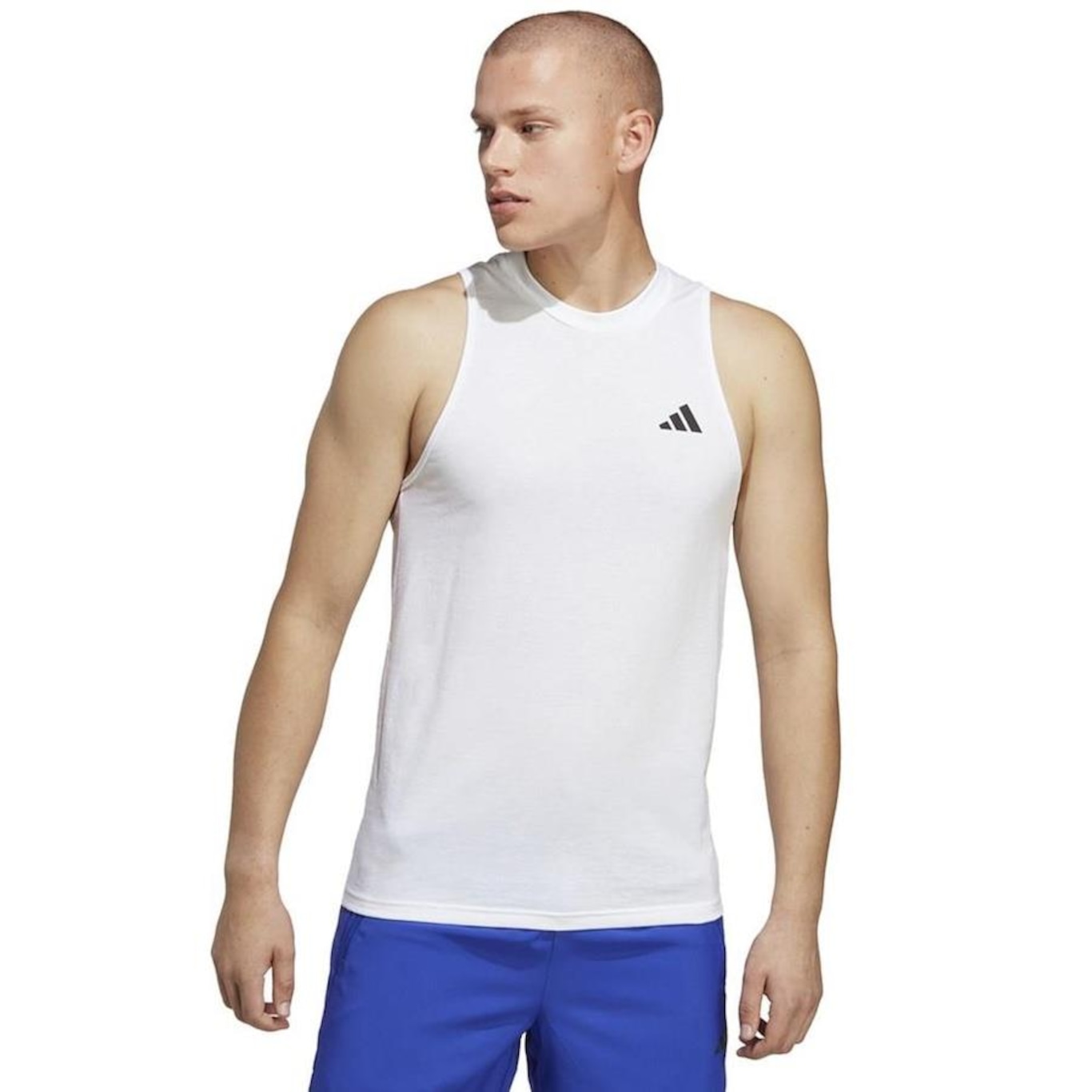 Camiseta Regata adidas Essentials - Masculina - Foto 1