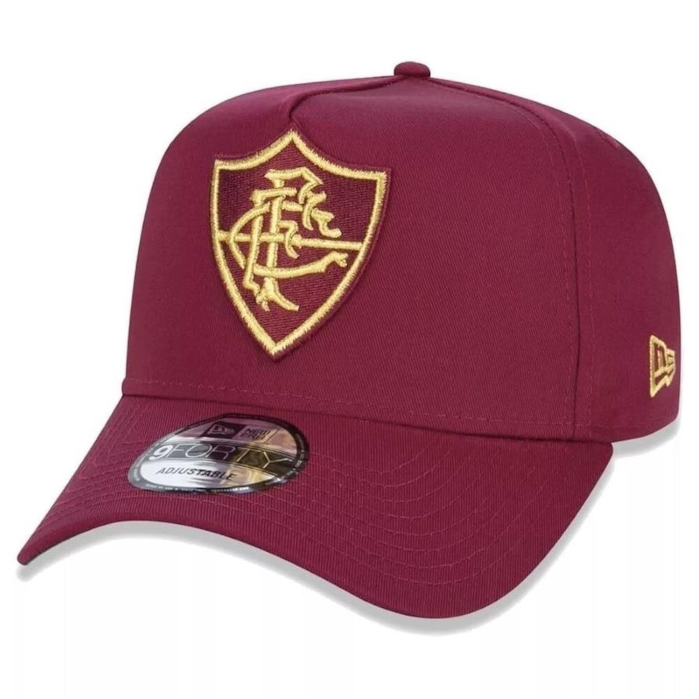 Boné Aba Curva New Era Fluminense 940 A-Frame - Snapback - Unissex - Foto 1