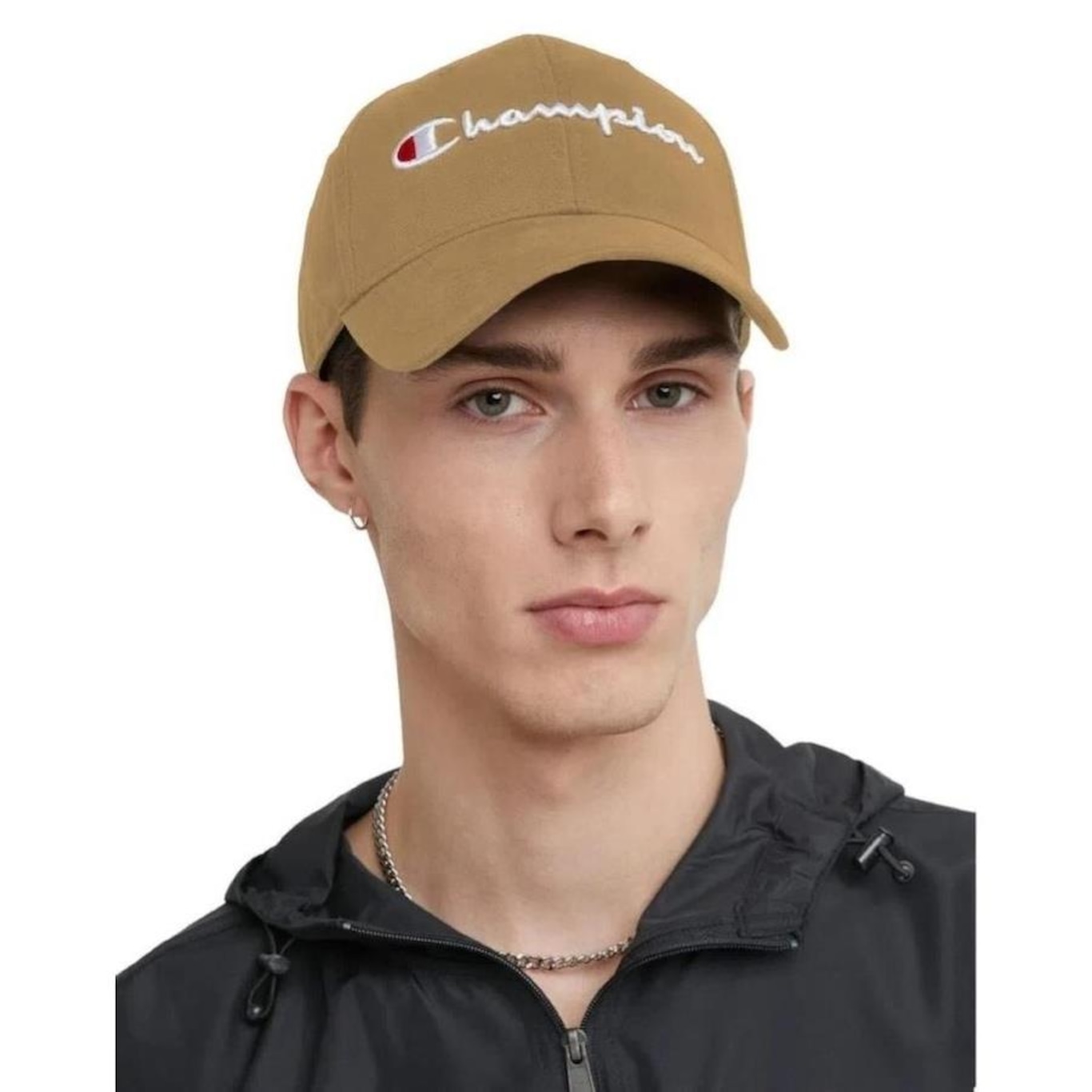 Boné Aba Curva Champion Script - Strapback - Adulto - Foto 2