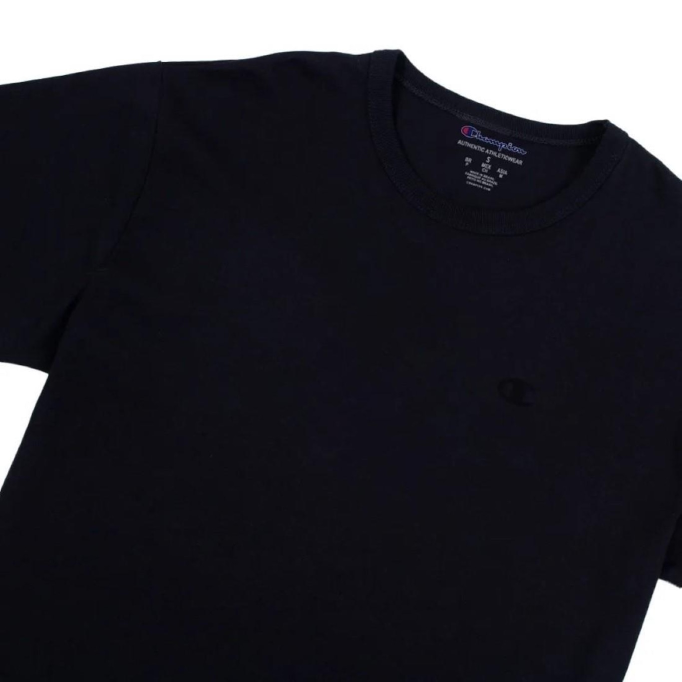 Camiseta Champion Athletic Basic Logo Bordado - Masculina - Foto 2