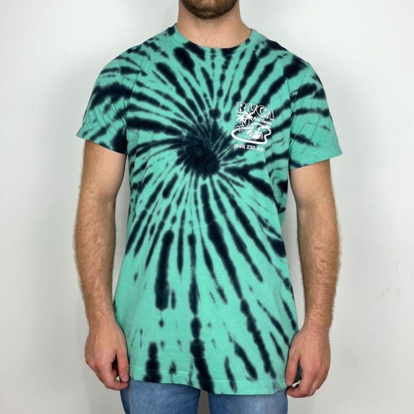 Camiseta em Tie Dye da John John