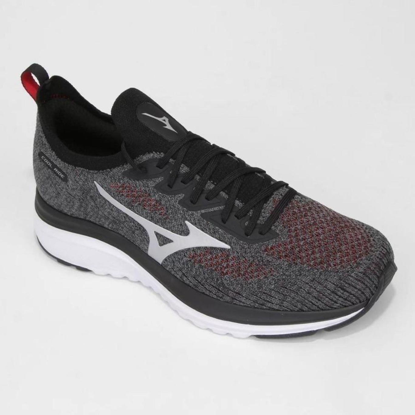 Tênis Mizuno Cool Ride + 3 Pares de Meias - Masculino - Foto 2