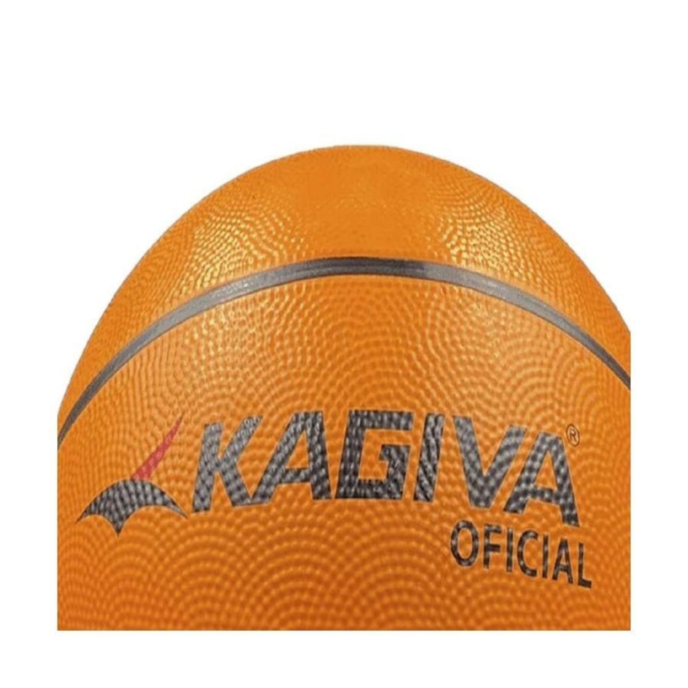 Bola de Basquete Kagiva Oficial Borracha - Foto 3