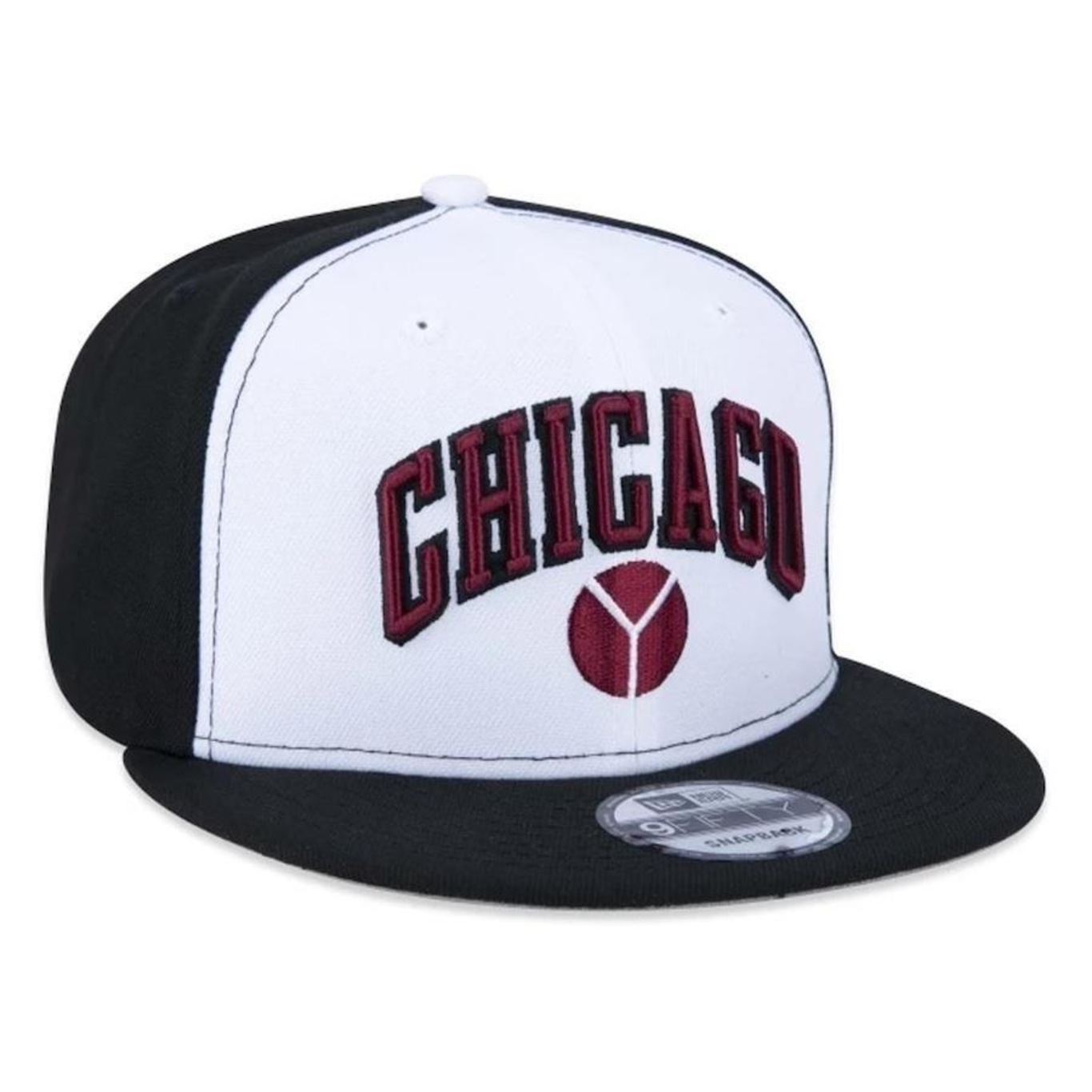 Boné Aba Reta New Era 950 Chicago Bulls City Edition - Snapback - Adulto - Foto 4