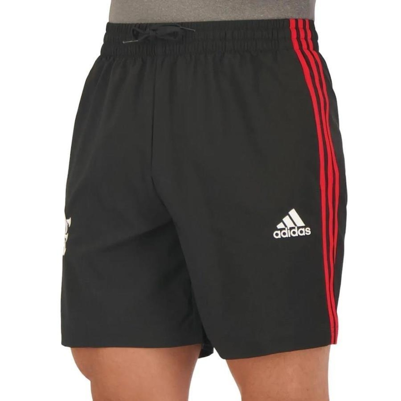 Bermuda do Flamengo adidas Dna - Masculino - Foto 2