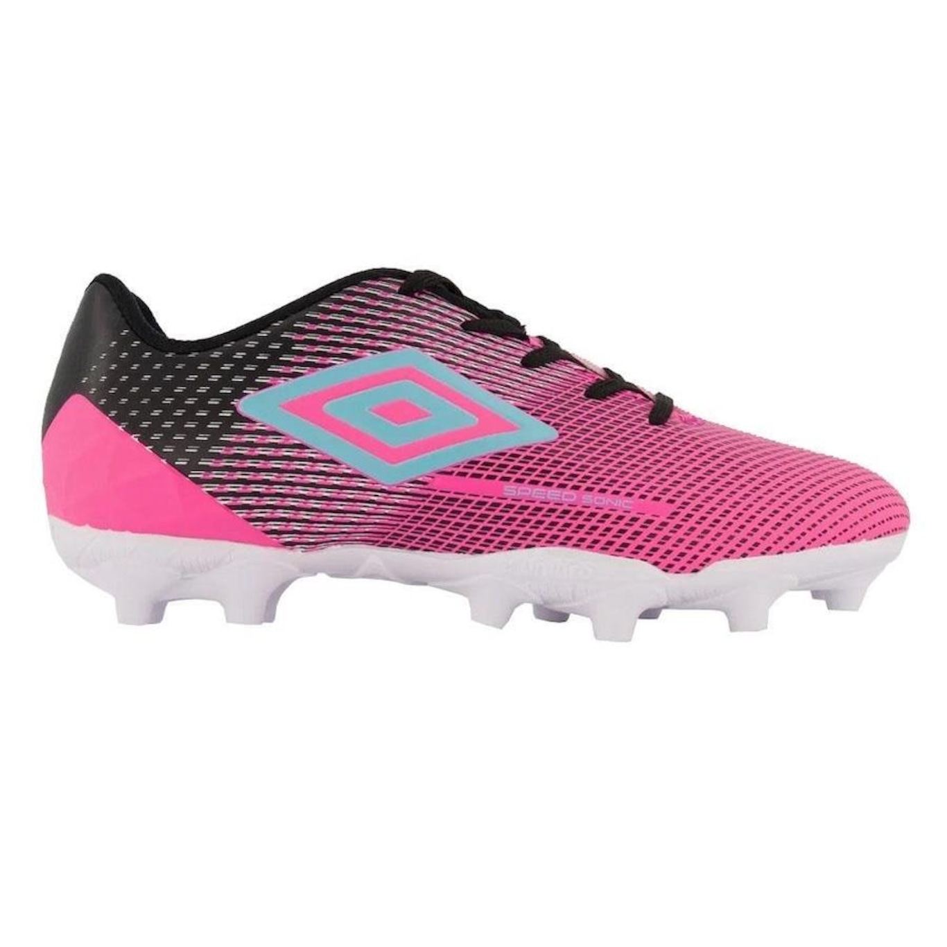 Chuteira de Campo Umbro Speed Sonic FG - Infantil - Foto 1