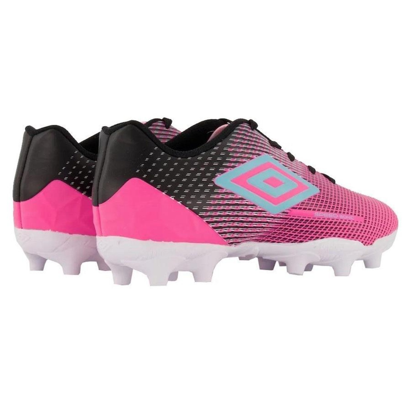 Chuteira de Campo Umbro Speed Sonic FG - Infantil - Foto 4