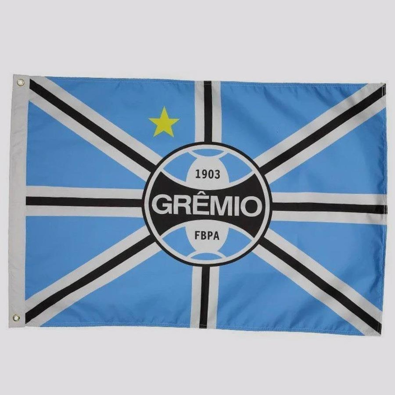 Bandeira do Grêmio Jc Bandeiras Tradicional 2 Panos - Foto 1