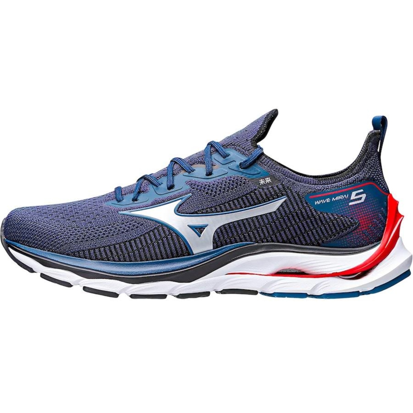 Tenis Mizuno Wave Mirai 5 - Masculino - Foto 3