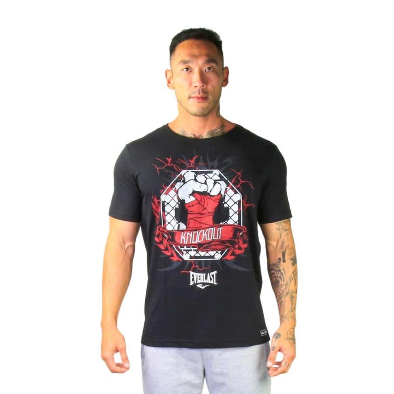 Camiseta Everlast Nocaute - Masculina - Foto 1