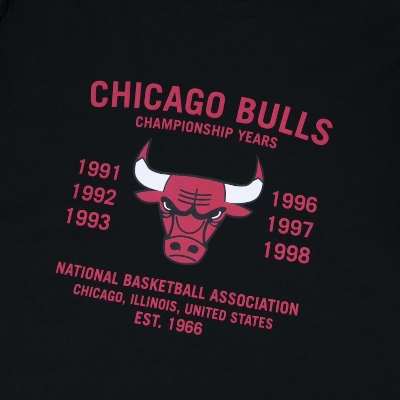 Camiseta New Era Nba Chicago Bulls All Building - Masculina - Foto 3