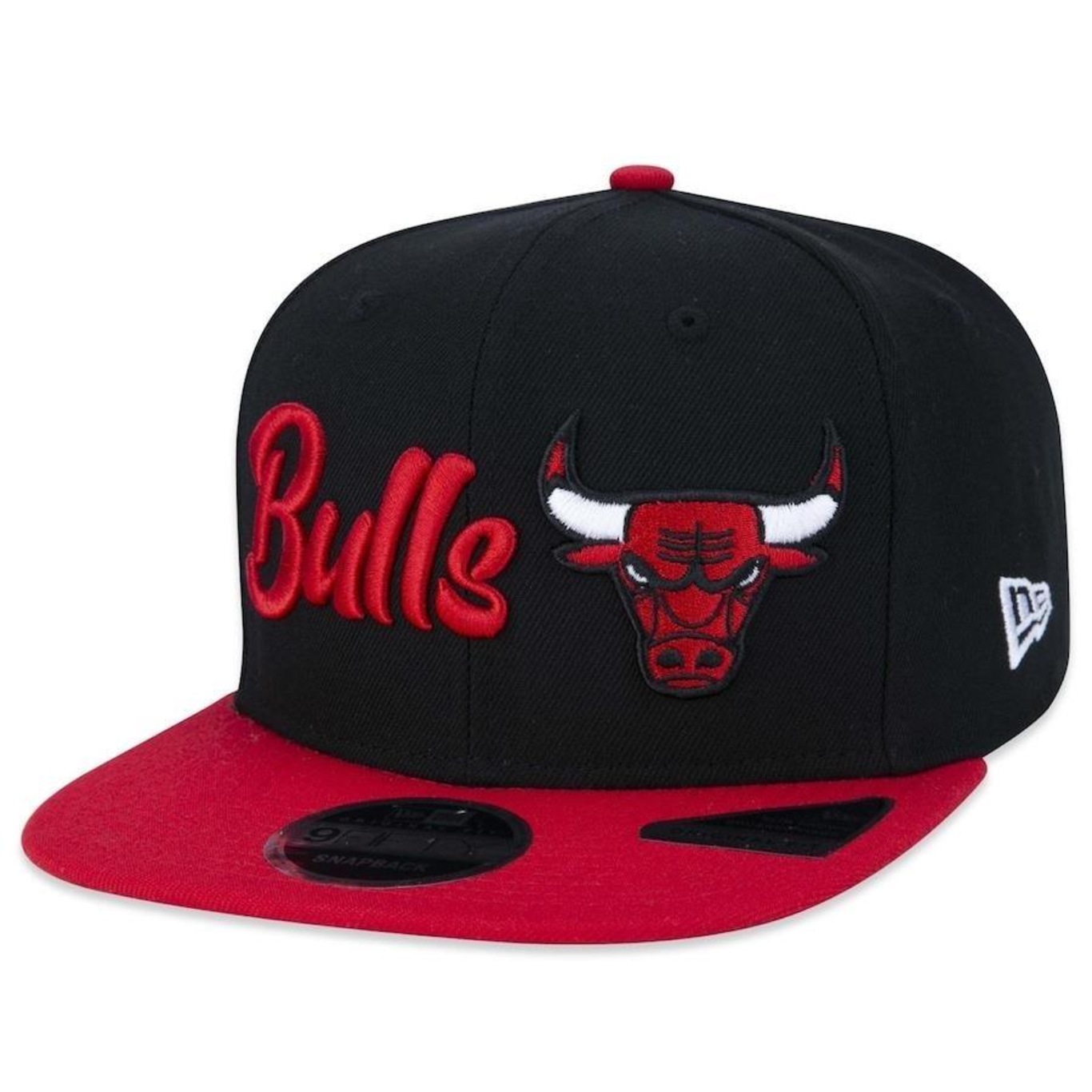 Boné Aba Reta New Era 9Fifty Orig.Fit Nba Chicago Bulls All Building - Snapback - Masculino - Foto 1