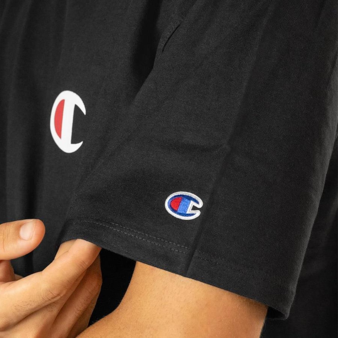 Camiseta Champion Logo - Masculina - Foto 4