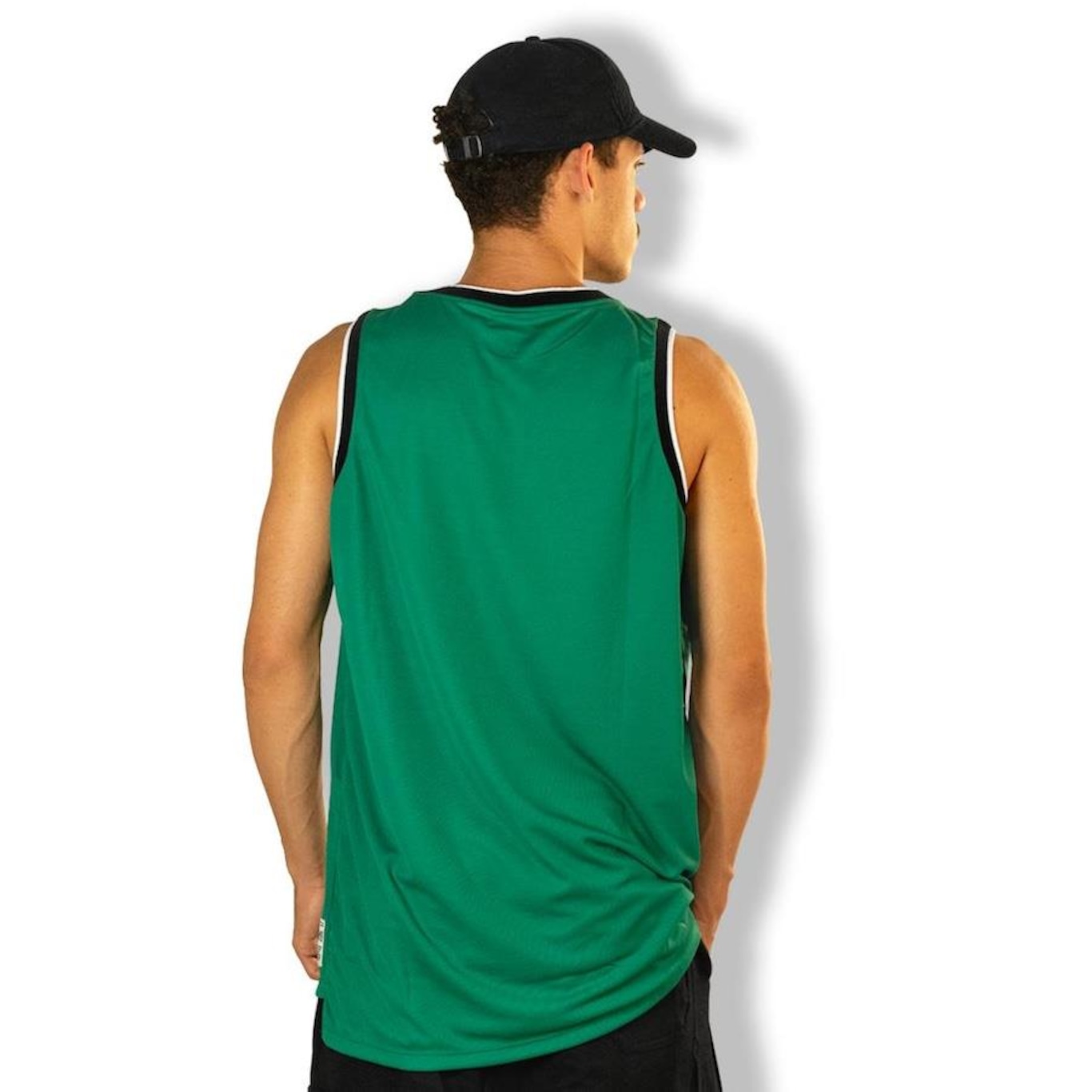 Camiseta Regata Champion Basket Script Street - Masculina - Foto 2