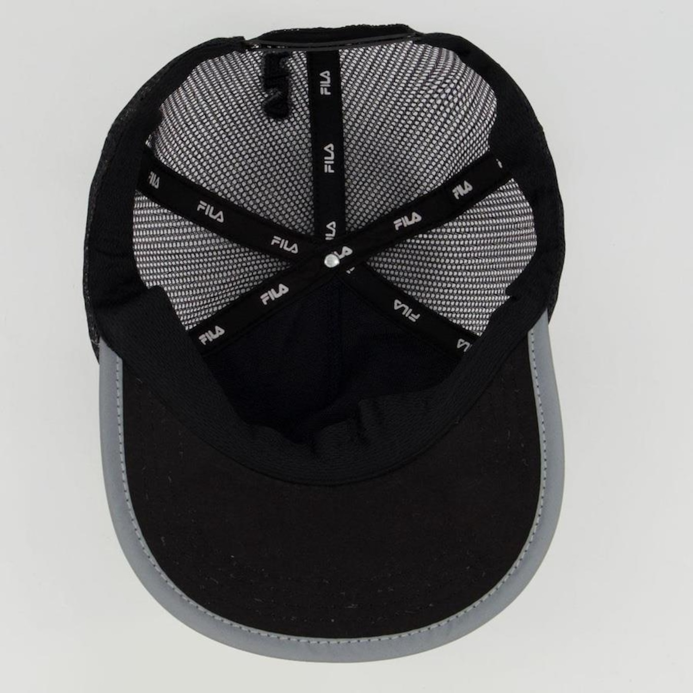 Boné Aba Curva Fila Trucker Fast - Snapback - Adulto - Foto 4