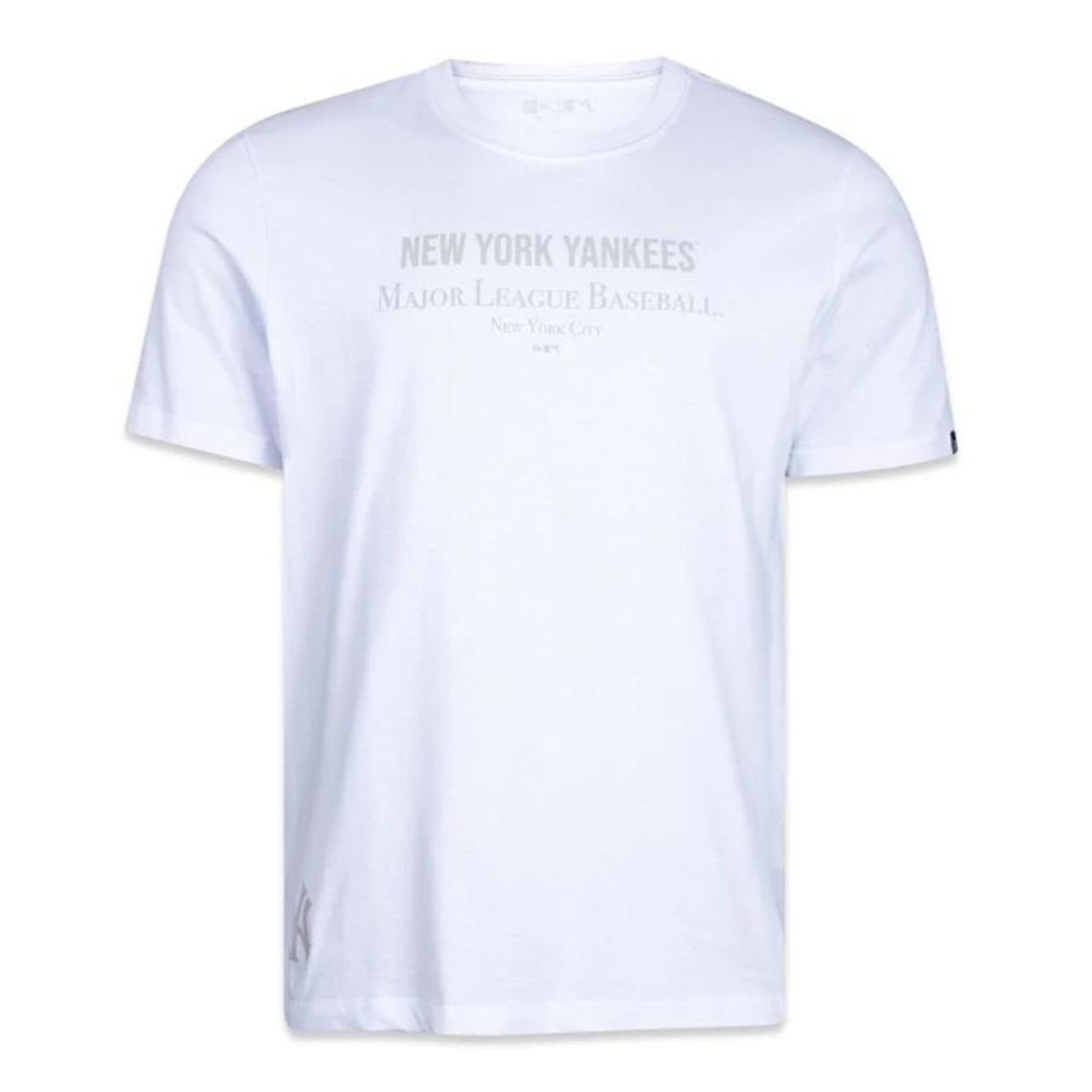 Camiseta New Era New York Yankees Minimal Label - Masculina - Foto 1