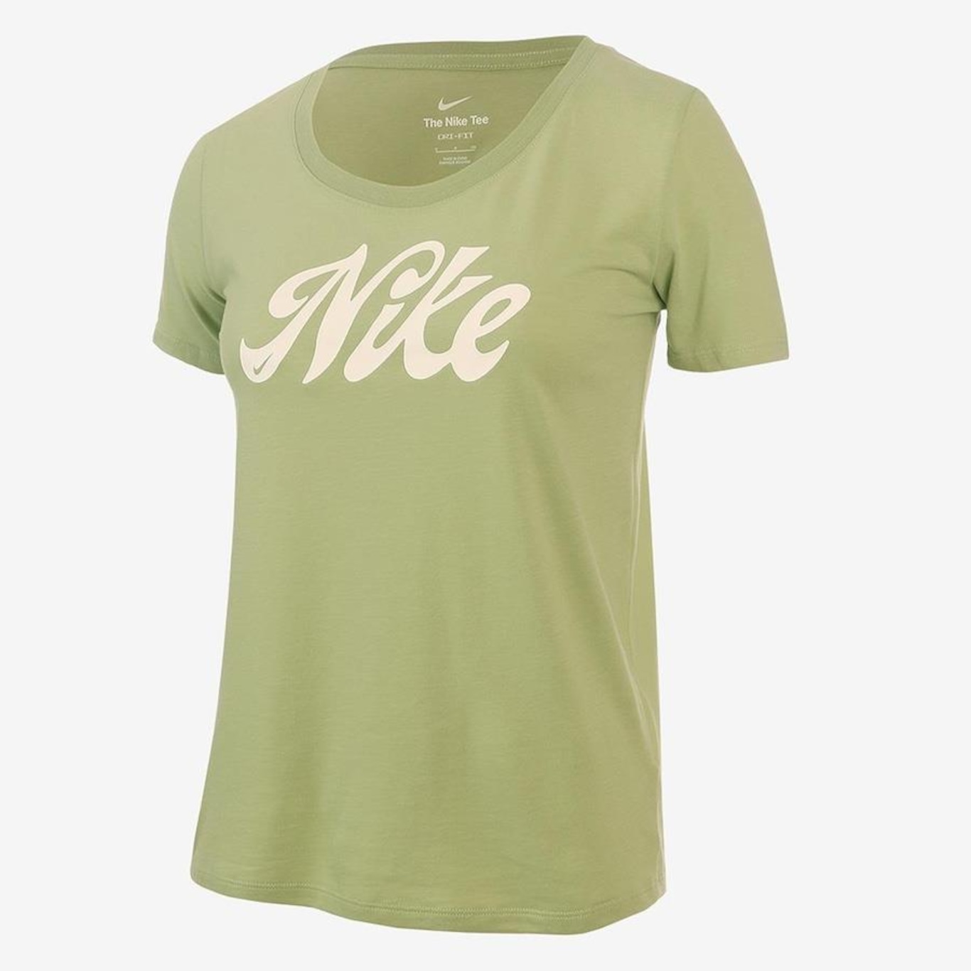 Camiseta Nike Dri-Fit Script - Feminina - Foto 1