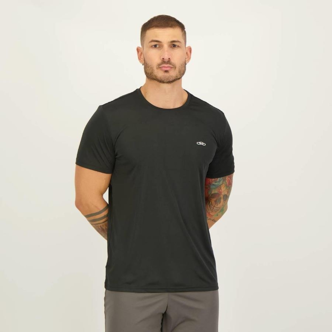 Camiseta Olympikus Essential Mc Uv15+ - Masculina - Foto 2